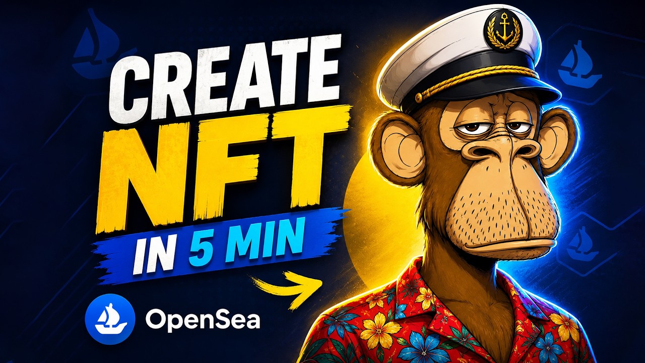 How to Create and Sell NFTs in 5 Minutes! (Complete OpenSea Tutorial)