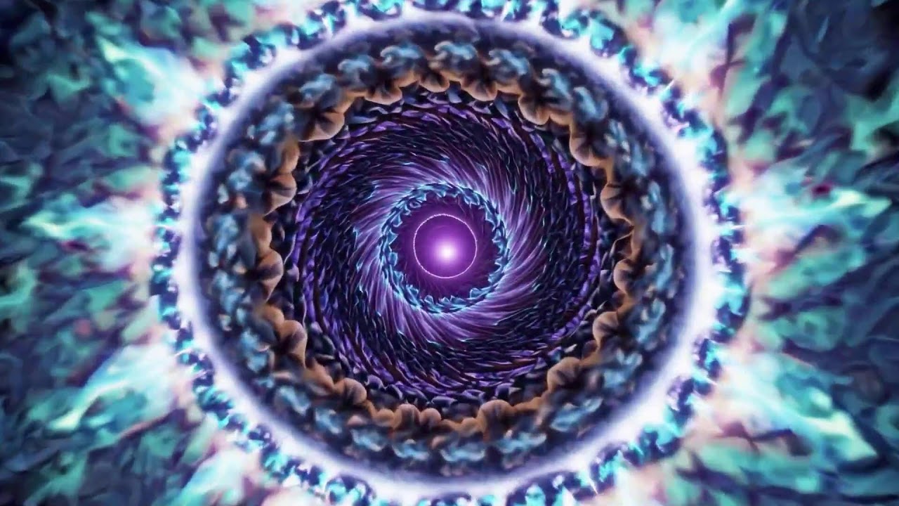 Infinite Wormhole Journey - Atmospheric Calming Soundscape | Brainwave Entrainment