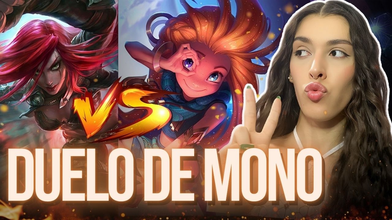 BATALHA DE MONO, QUE VENÇA A MELHOR !! - Mono Zoe League of Legends