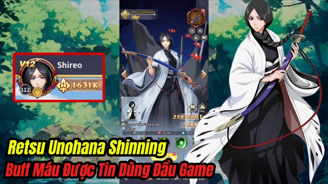 Pixel Warrior Blast/ Pixel Duel: Review Retsu, Vị Tướng Healing Tốt Nhất Đầu Game