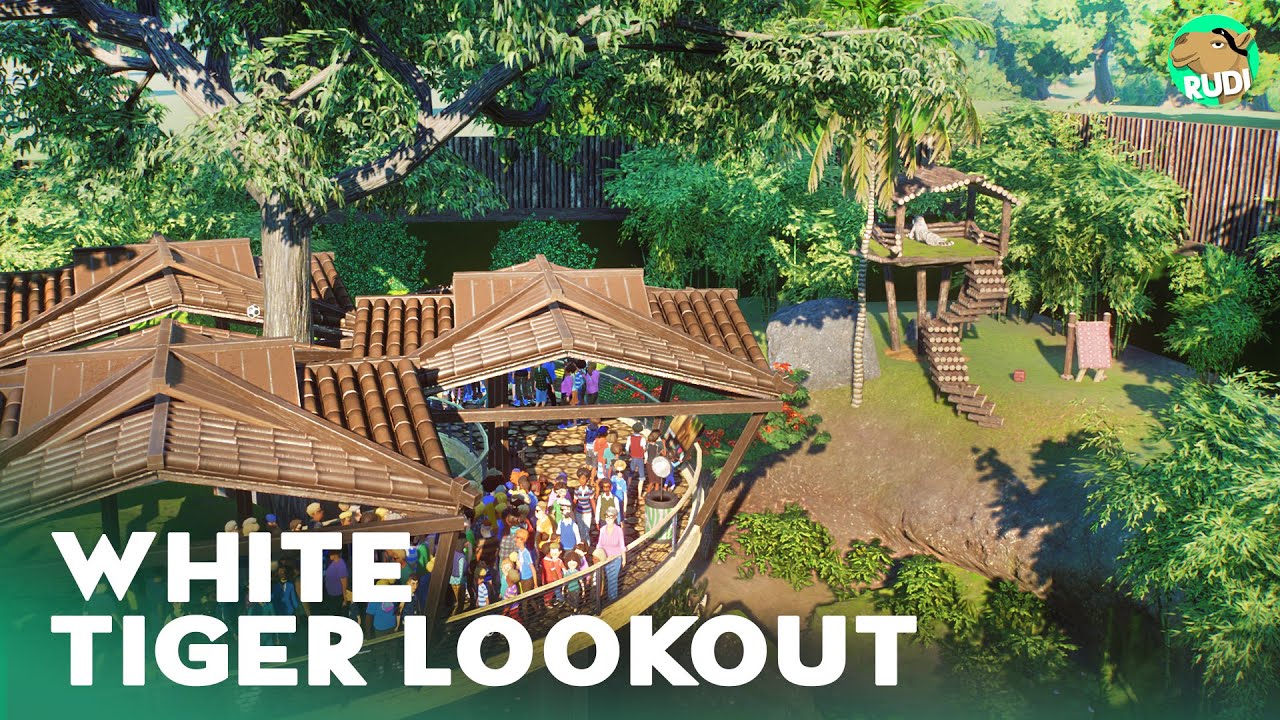 White Tiger Lookout - Planet Zoo Lets Play Franchise Mode