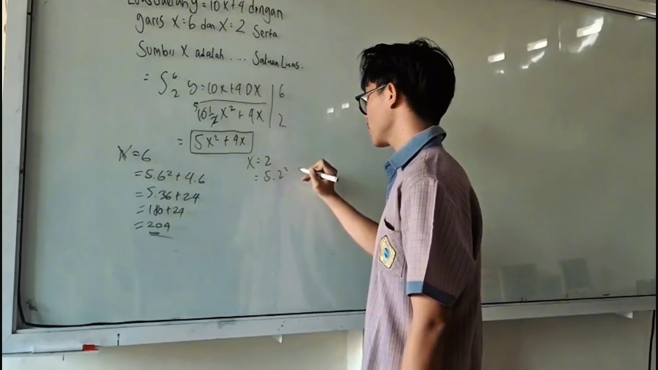 VIDEO PRAKTIK MATEMATIKA TINGKAT LANJUT | ARCHIE XII-1(AB)