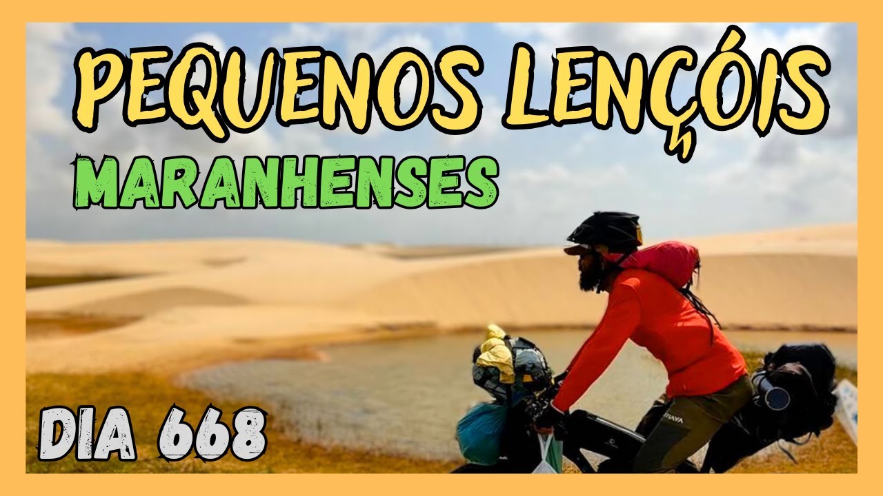 Rumo aos LENÇÓIS MARANHENSES  #cicloturismo #cycletour