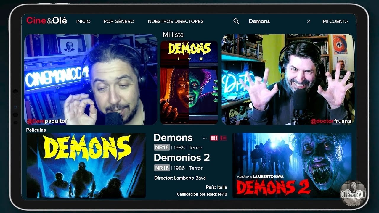 CINE&OLÉ 4x01 Demons I y II