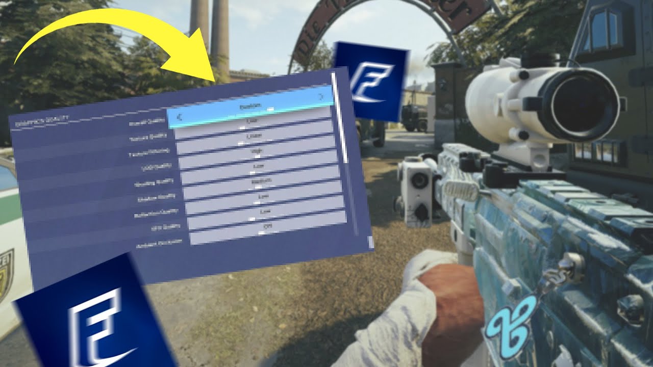 As melhores CONFIGS do Rainbow Six Siege em 2026 (Explicado)