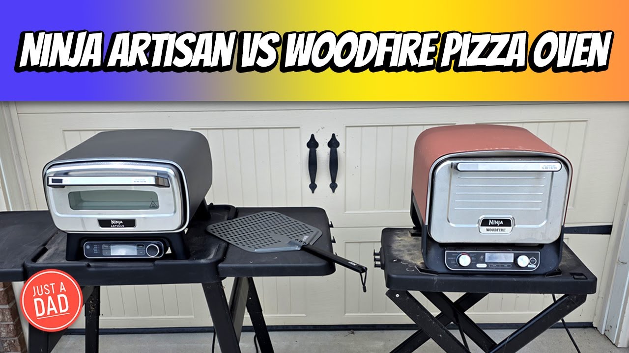 Ninja Artisan vs Woodfire Outdoor Pizza Oven COMPARISON - How does the pizza compare?!