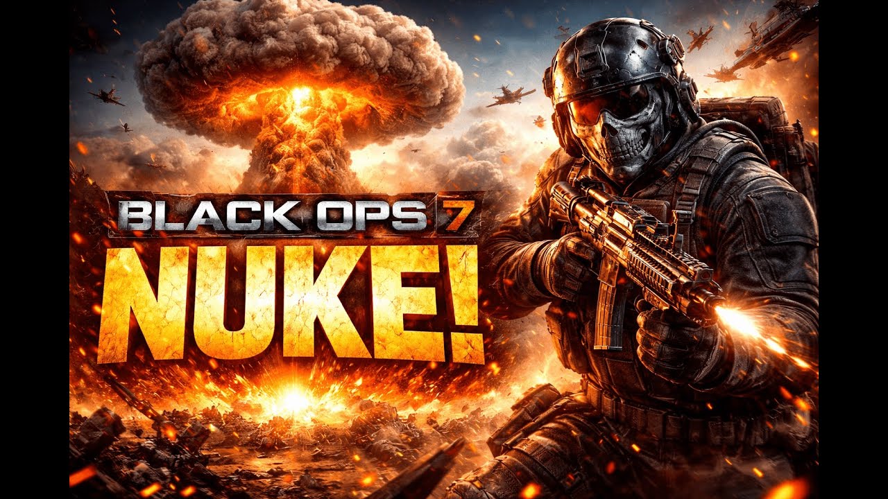 Black Ops 7 sacando una nuke con todas las armas (X9 MAVERICK)