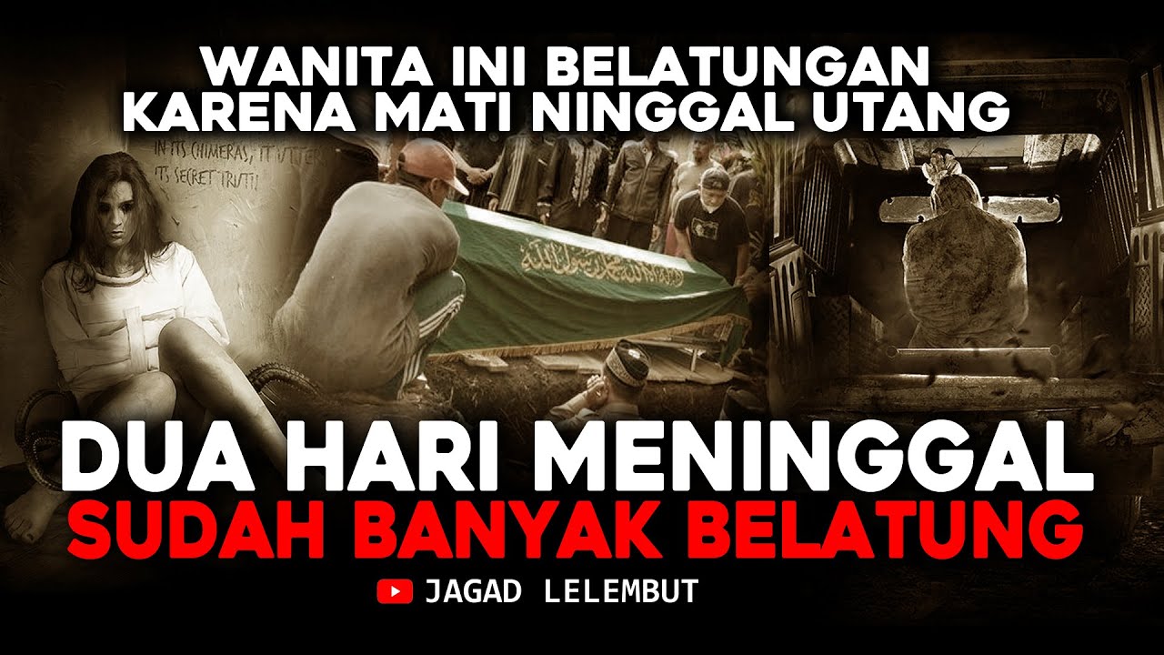 Mengerikan !!! Baru Dua Hari Meninggal Sudah Banyak Belatung - Akibat Ninggal Utang - Cerita Horor