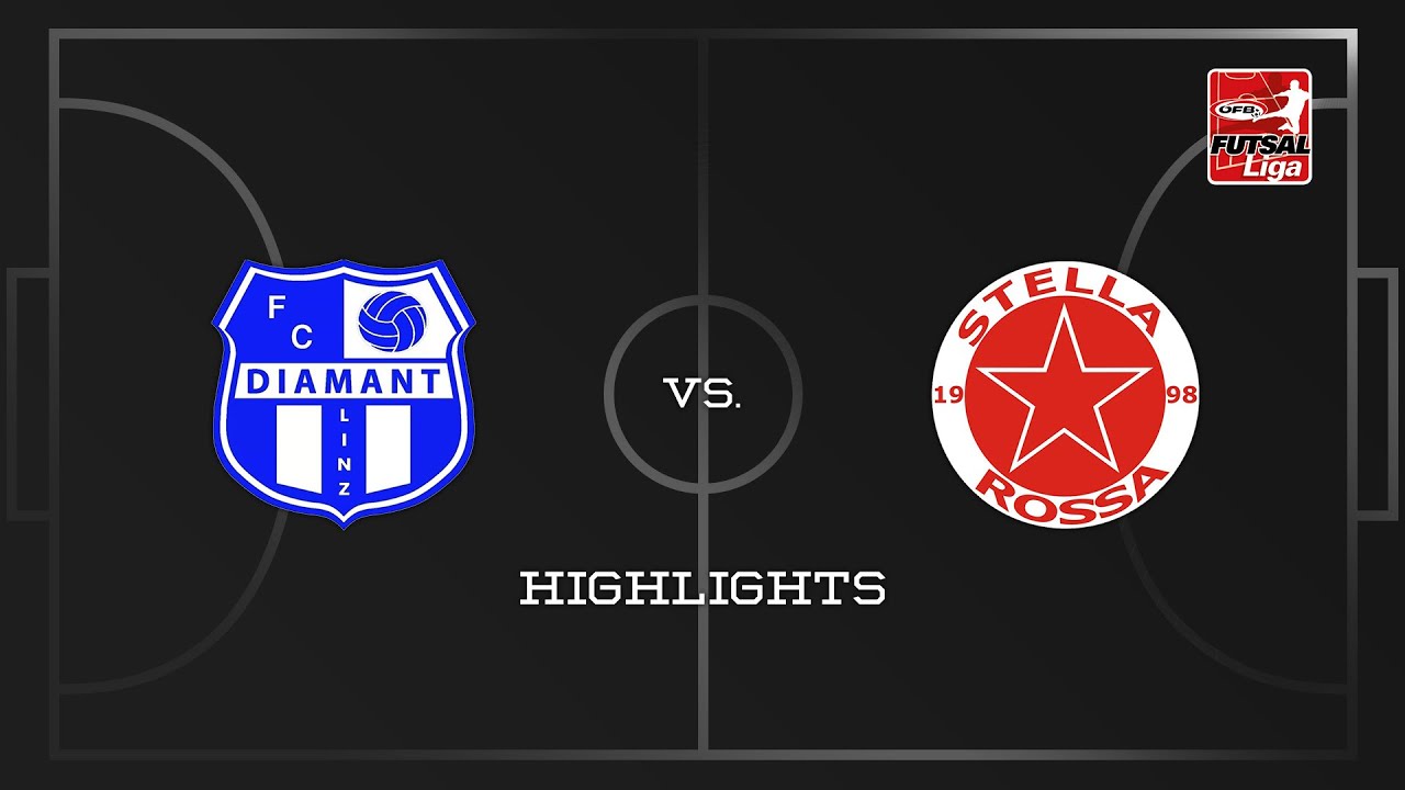 Highlights | FC Diamant Linz : Stella Rossa - 1:2 | 1. ÖFB Futsal Liga