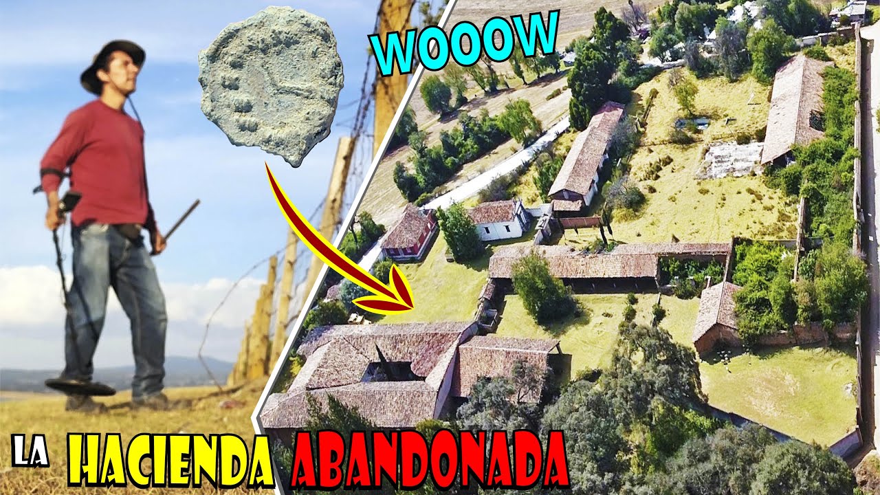 ¡Hay Monedas PERDIDAS en la Hacienda Abandonada! ¡Busco con Detector de Metales!