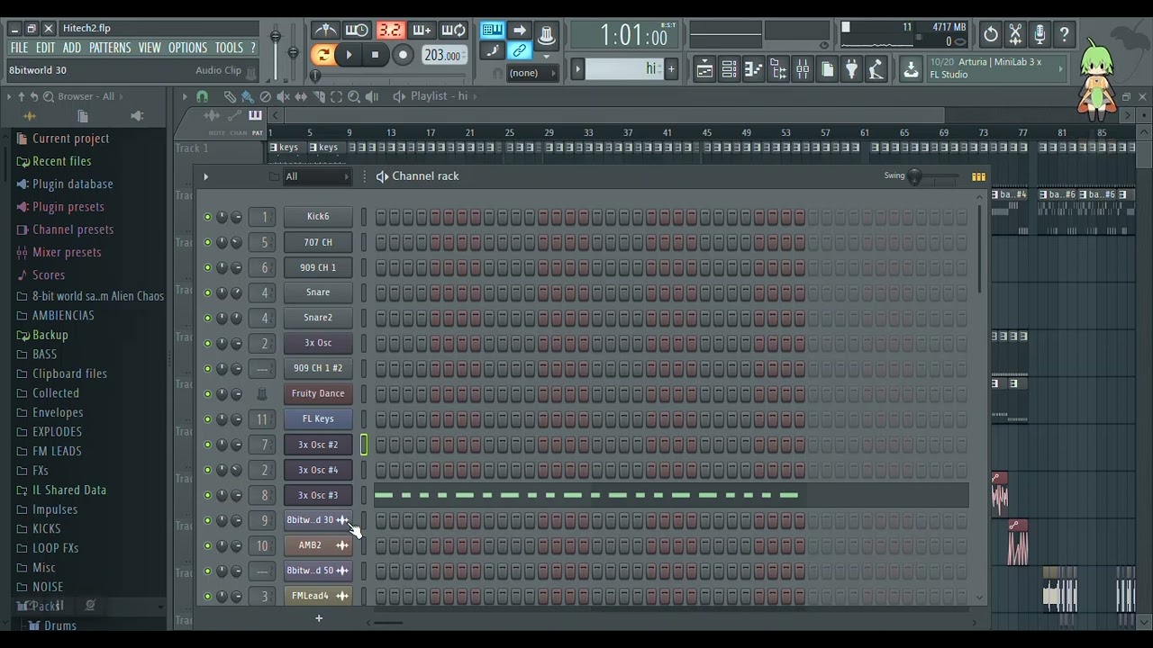FL Studio - How to make Hi-Tech Psytrance track (Tutorial)