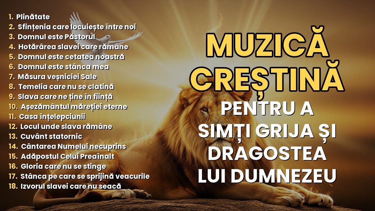 Muzică Creștină 2026 🙏 Pentru Pace Și Odihnă Sufletească