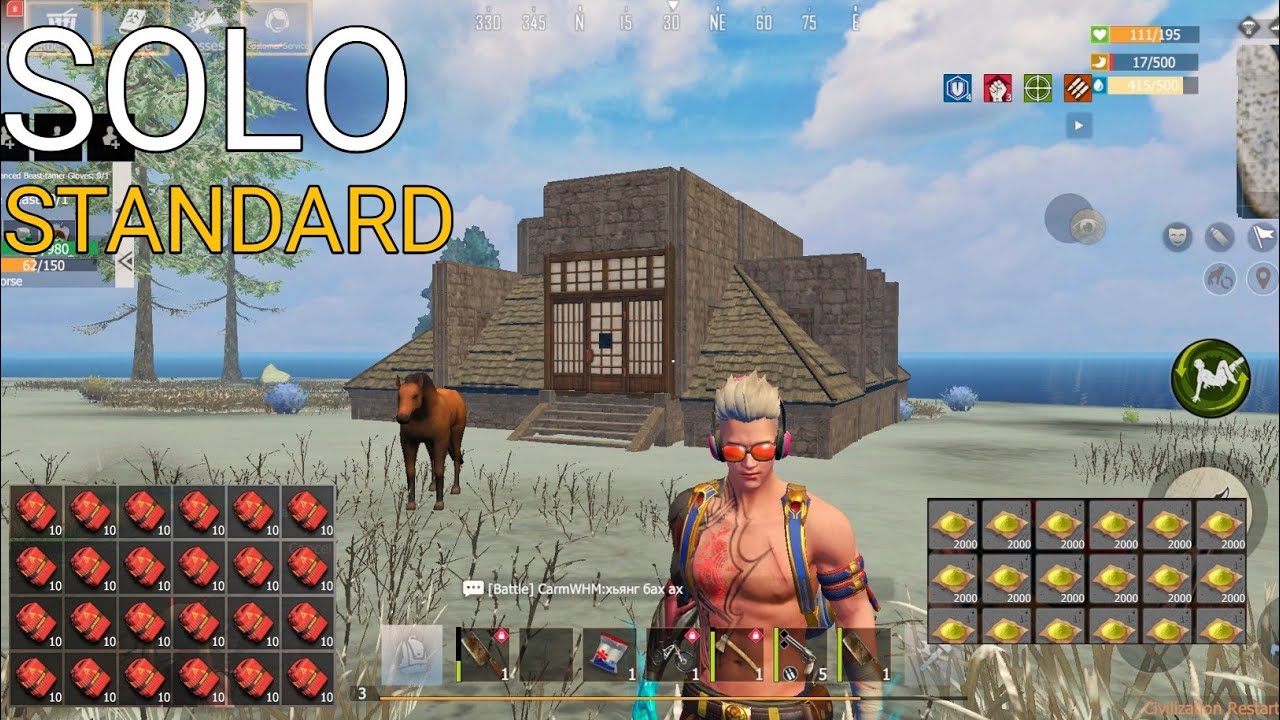 SOLO JOURNEY in STANDARD MODE/GOING DEEP /LAST ISLAND OF SURVIVAL/LAST DAY RULES