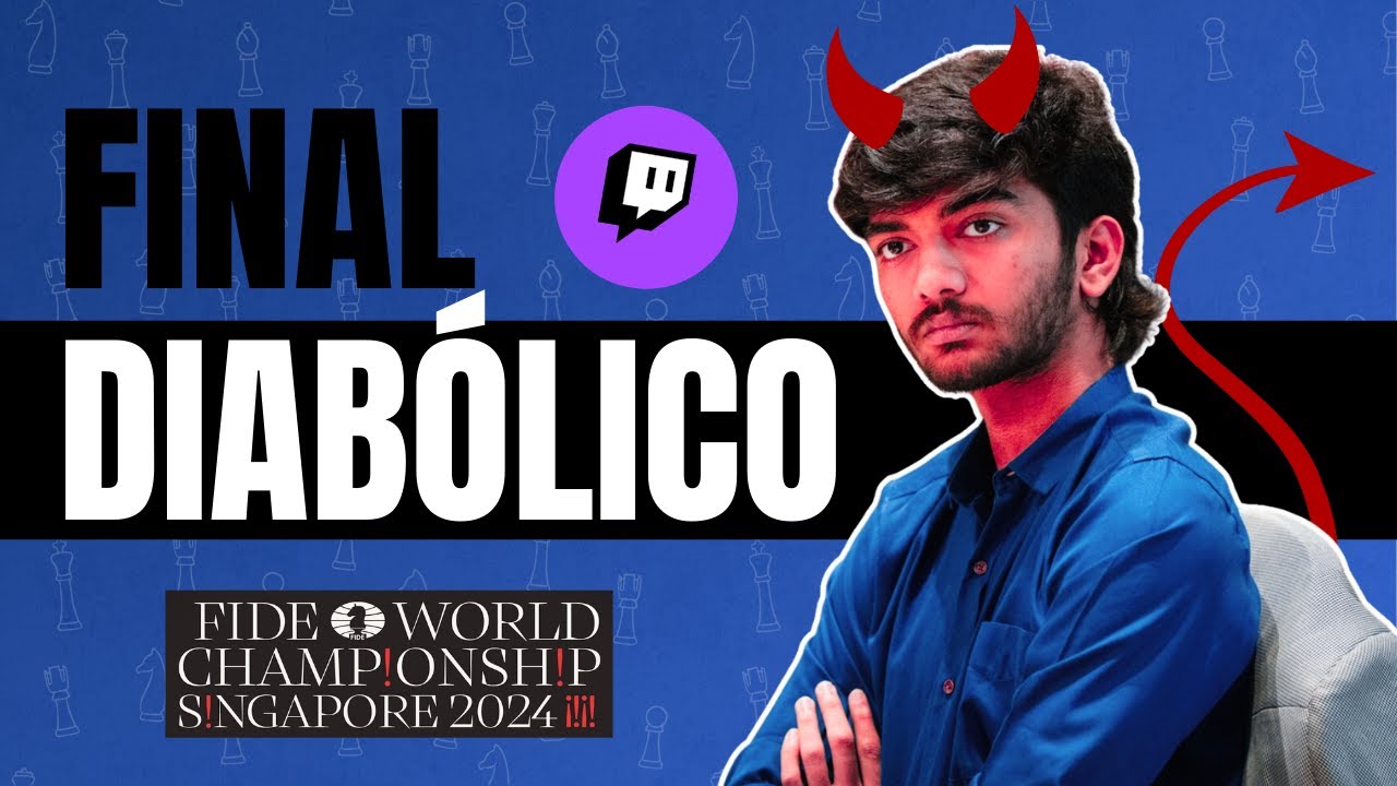 GUKESH ARRIESGA TODO LO POSIBLE hasta un FINAL DIABÓLICO | RONDA 6 FIDE WORLD CHAMPIONSHIP