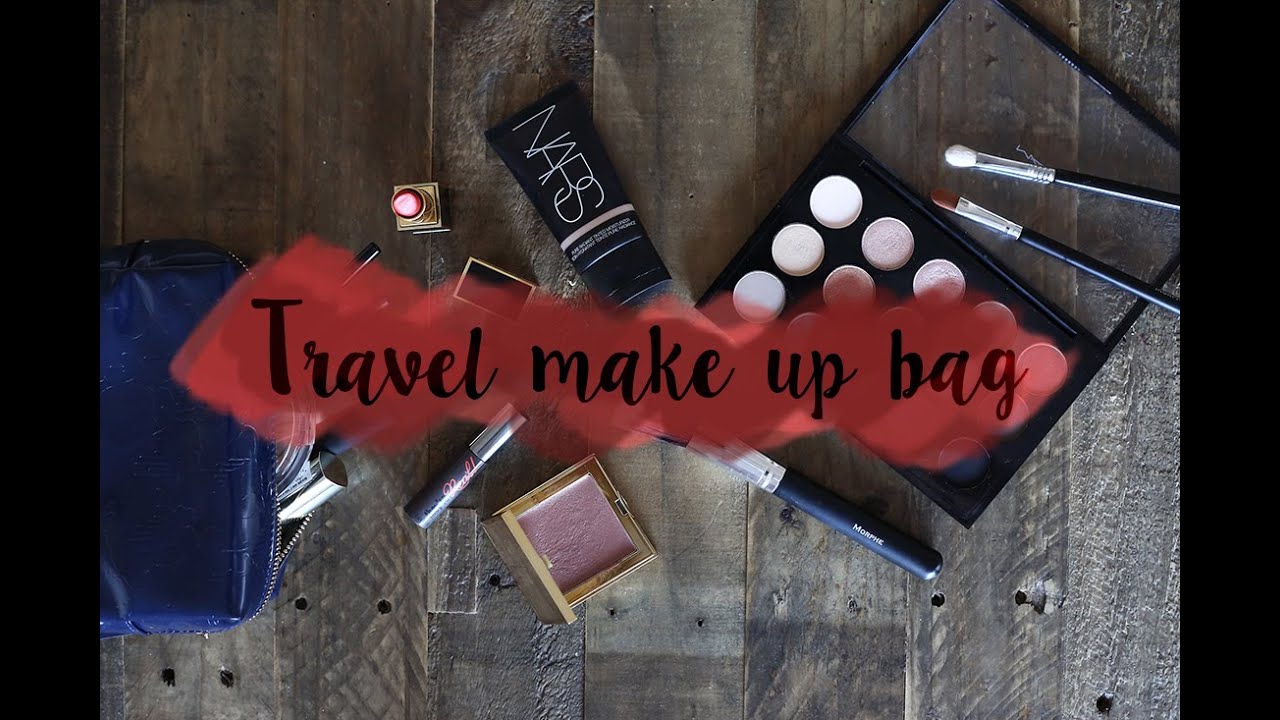 What's in my Travel Beauty Makeup Bag GRWM | Mademoiselle