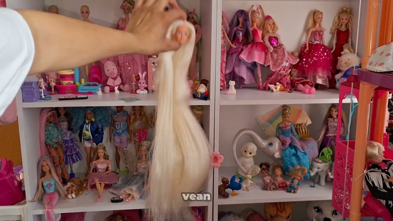 Restaurando a Barbie Rapunzel 🩷✨️✨️
