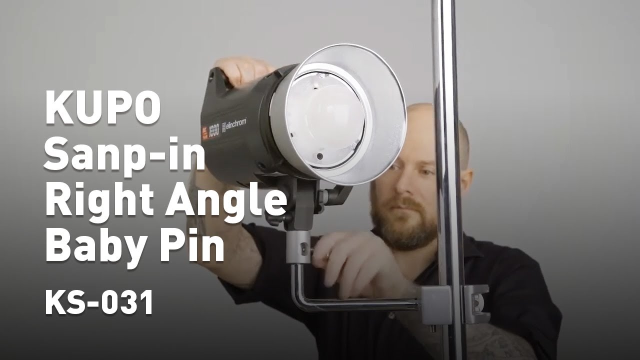 KUPO Sanp-in Right Angle Baby Pin (KS-031)