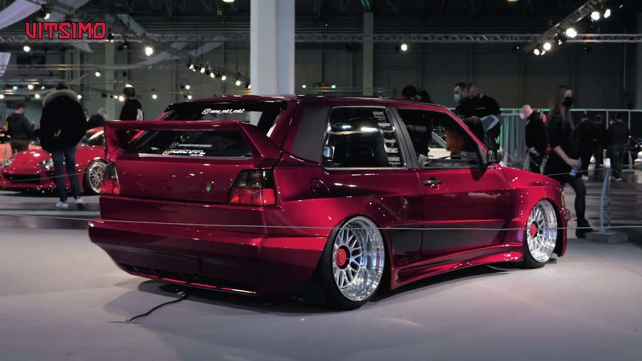 Essen motor show 2021 Volkswagen Golf 2 GTI Conversion to Gto