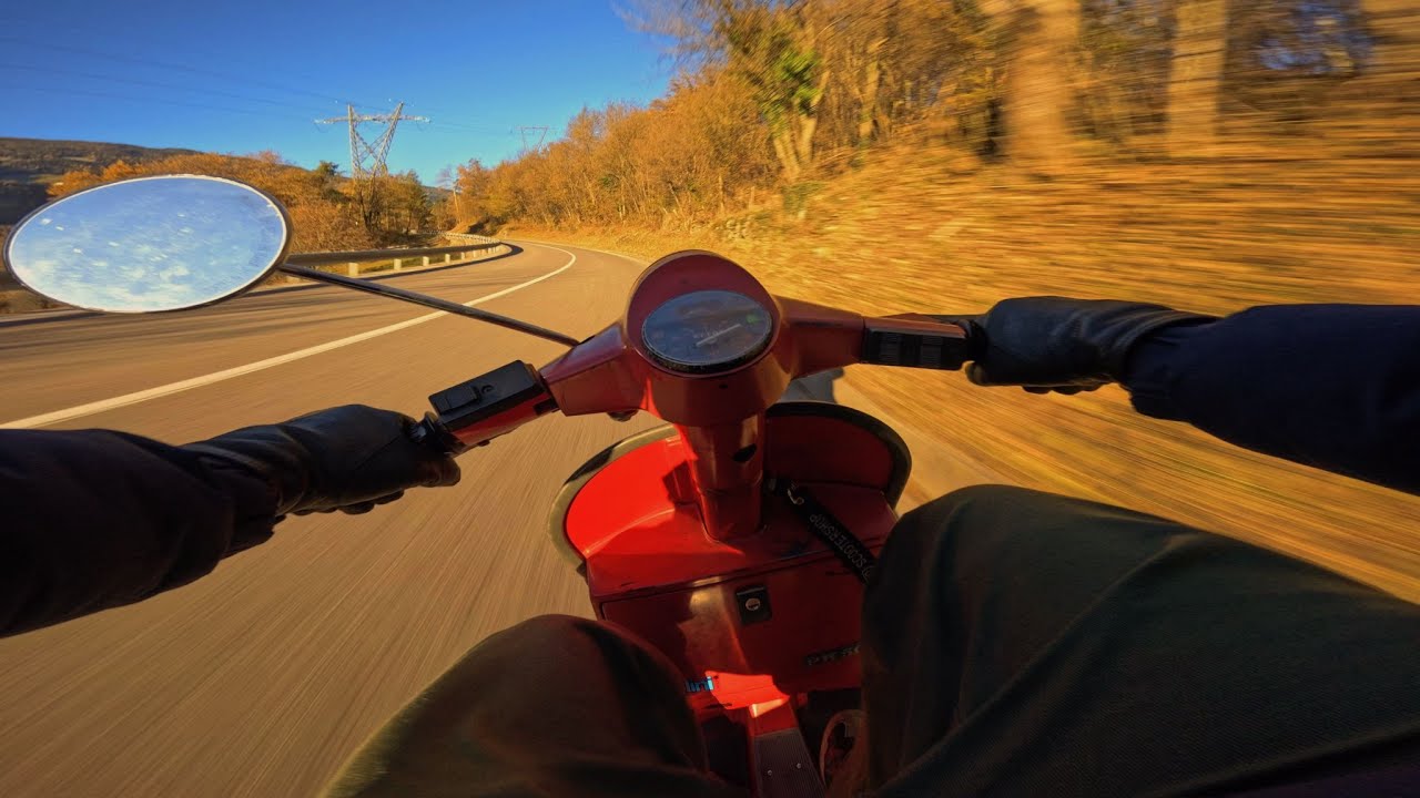 Vespa 102 Pinasco Chill Ride | POV 4K