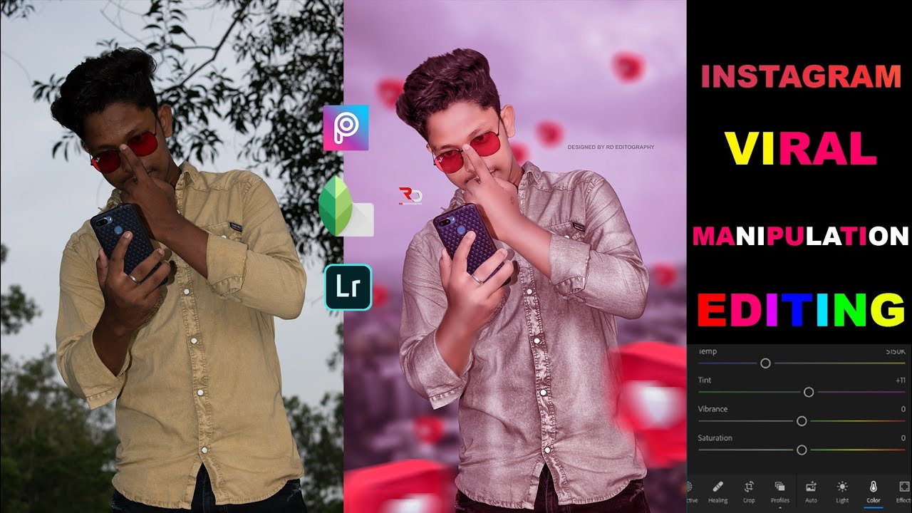 Instagram Viral Manipulation Photo Editing // RD EDITOGRAPHY