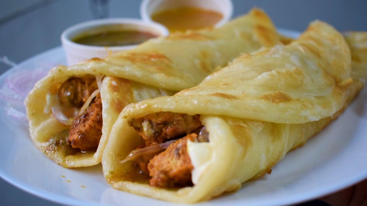 Chicken Paratha Roll Recipe - Ramadan Recipes by Livelycooking -افطار میں مزیدار پراٹھا رول بنائیں