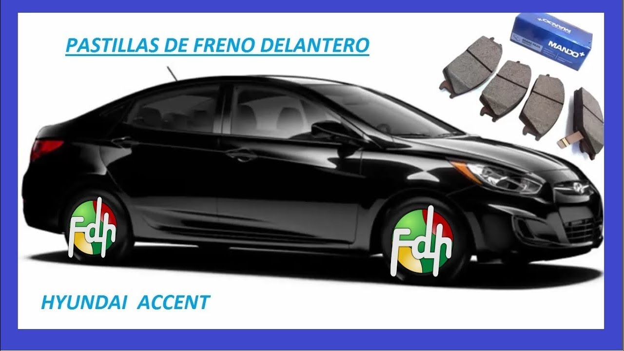 CAMBIAR PASTILLAS DE FRENO DELANTERO DE MI HYUNDAI ACCENT [FDH]