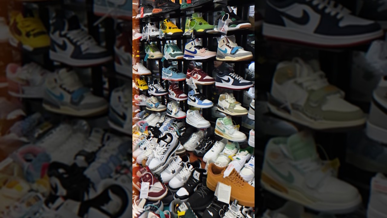 The fake shoes market is worth 599Billion dollars 💵 | in china