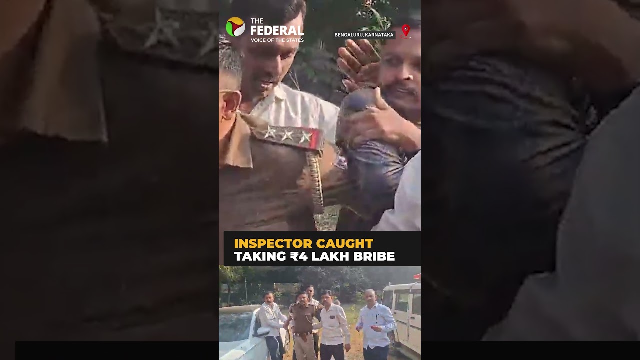 Lokayukta traps Bengaluru cop taking ₹4 lakh bribe