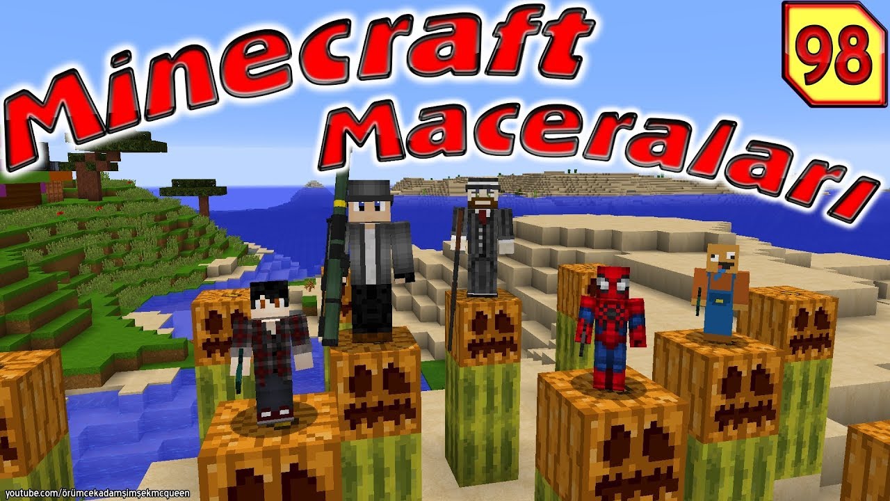 Örümcek Bebek Çetesi Düşman Kabaklar ile Savaşıyor Örümcek Adam Şok Oluyor (Minecraft Maceraları 98)