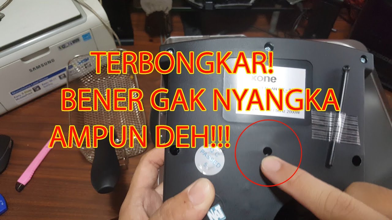 Oxone - Deep Fryer OX989N ( Terbongkar Rahasia )