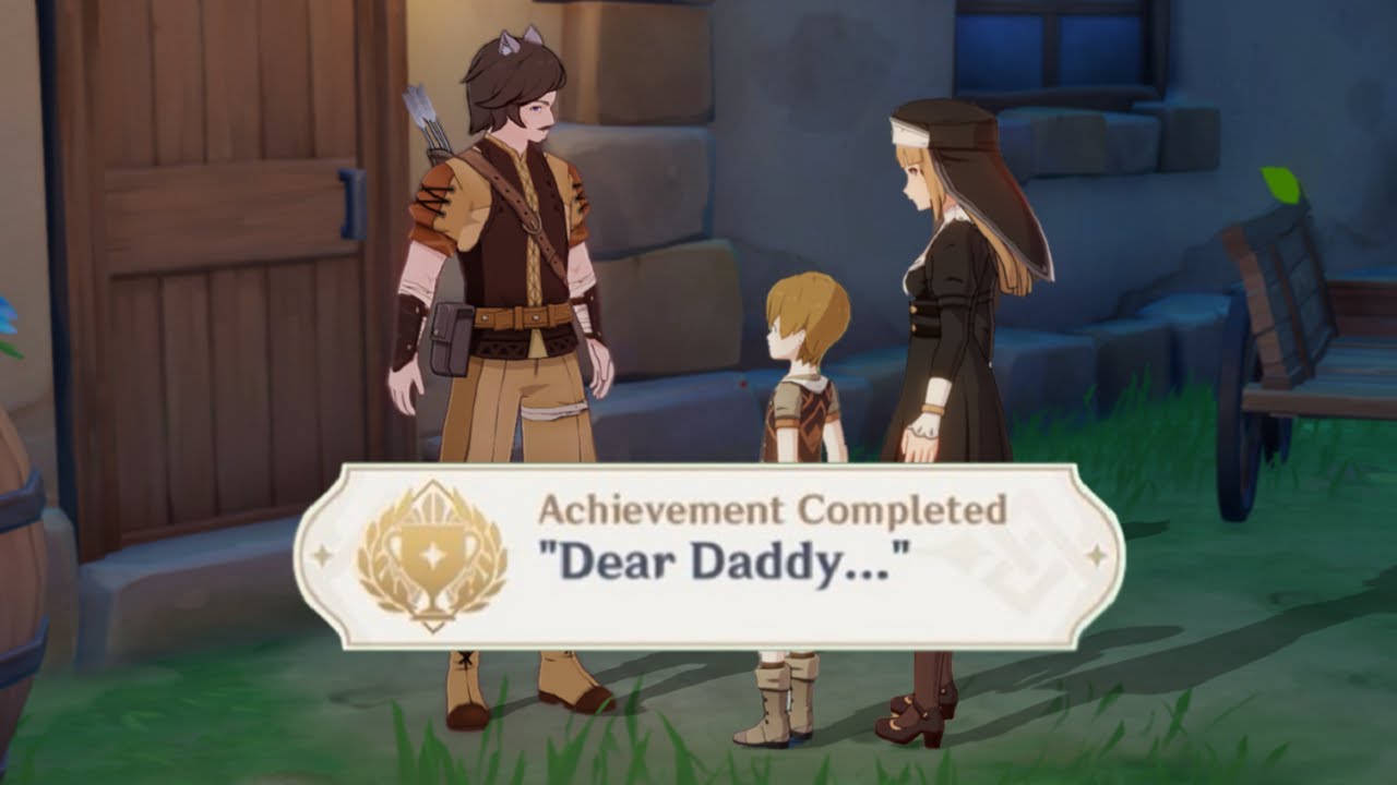 Only 25% Traveler get this Dear Daddy Achievement Genshin Impact