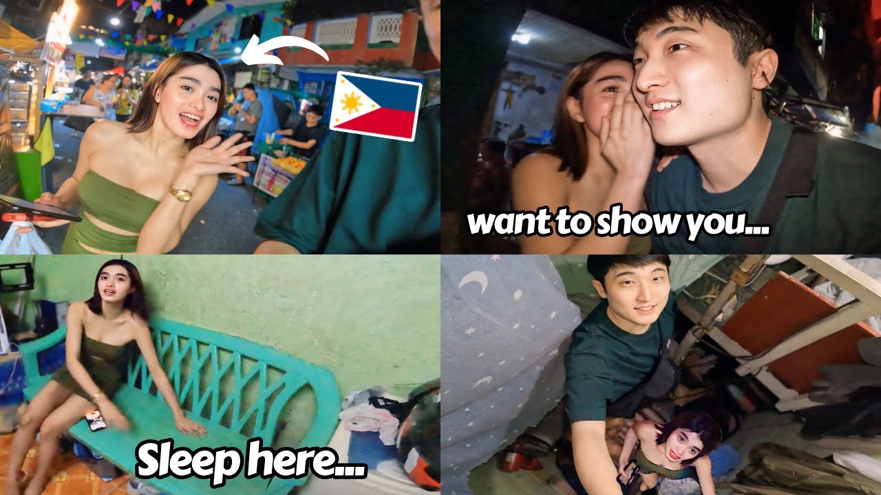 When a Filipina Girl Invites You to Her Home (Unexpected !) 😳 | Tondo Manila Philippines 🇵🇭