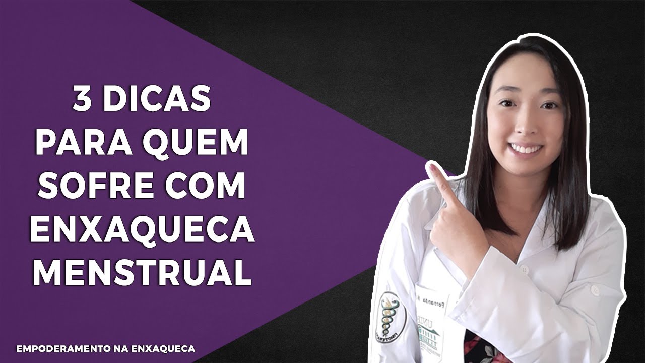 3 DICAS VALIOSAS PARA QUEM SOFRE COM ENXAQUECA MENSTRUAL