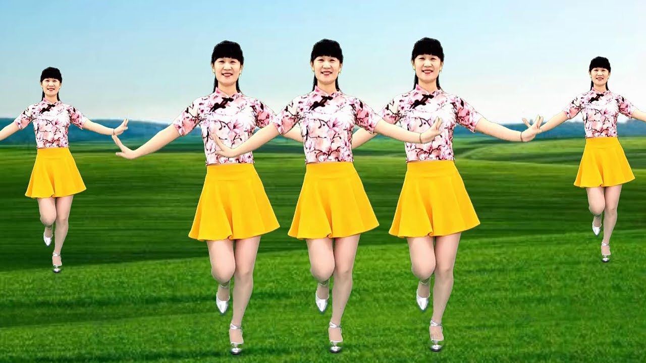 5分钟学会一支健身广场舞《抹去泪水》80年代流行歌曲，好听【燕子广场舞5211】