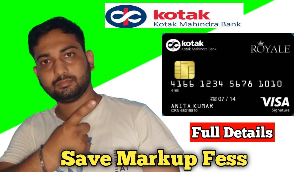 NRI Royal Signature Credit card || Kotak Mahindra Bank NRI Royal Signature Credit card @TechDheeraj