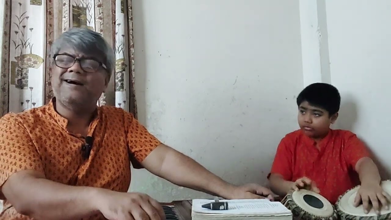 যাবার আগে কিছু বলে গেলে না- মোল্লা মাসুদ রহমান। তবলায়- মোল্লা ষড়জ রহমান।