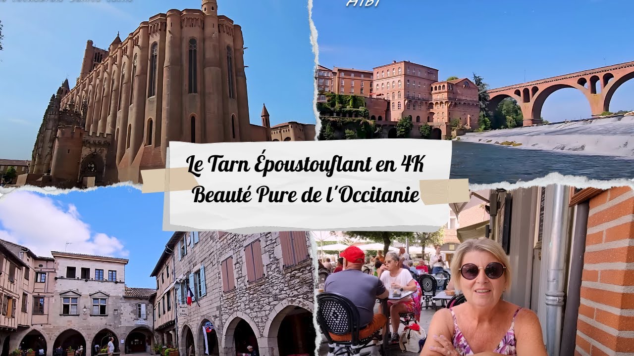 Le Tarn en 4K | Plus Beaux Villages de France | Albi, Cordes-sur-Ciel, Gaillac | &Eacute;p.3