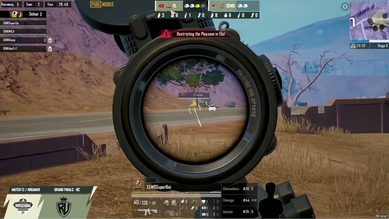 |Team Flash PUBG Mobile| Team Flash xuất sắc mang về WWCD trước SEM9