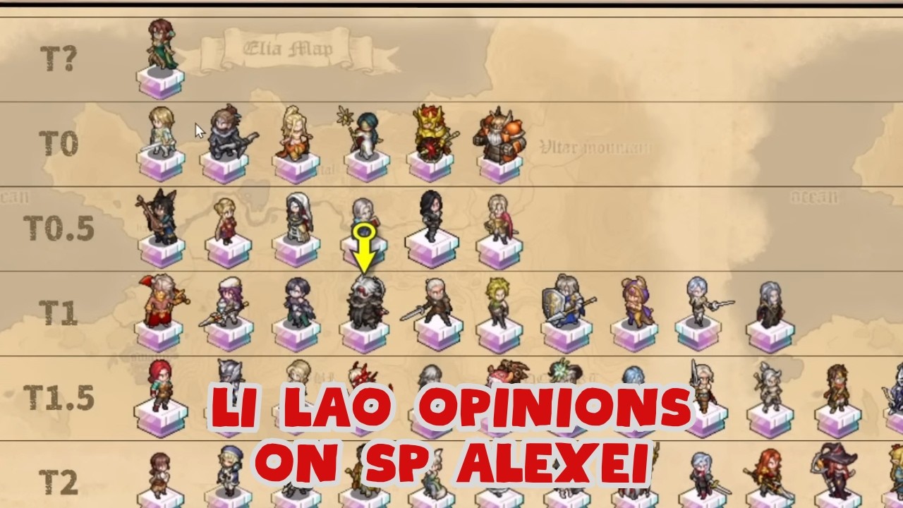 LI LAO OPINIONS ON SP ALEXEI - CN TIERLIST [SWORD OF CONVALLARIA]