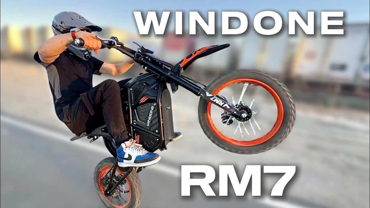 Обзор WINDONE RM7 ⚡ Тест на езду на заднем колесе, прыжки и скорость
