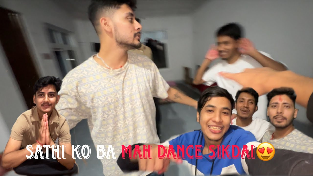 SATHI KO BA KO LAGI DANCE SIKDAI😍