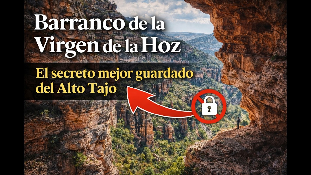 Barranco de la Virgen de la Hoz | El rinc&oacute;n secreto m&aacute;s salvaje del Alto Tajo | Guadalajara