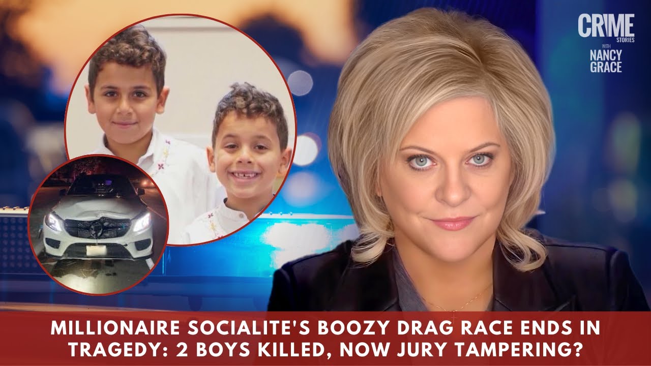 Millionaire Socialite's Boozy Drag Race Ends in Tragedy: 2 Boys Killed, Now Jury Tampering?