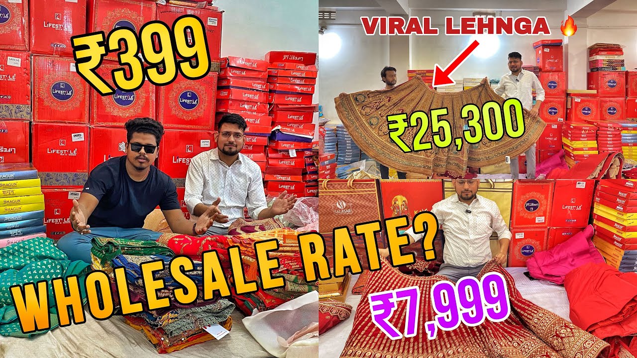 SareeSansar WholesaleSale Bazar ||Крупнейший оптовый рынок в Пурнии, который вы не найдете больше...