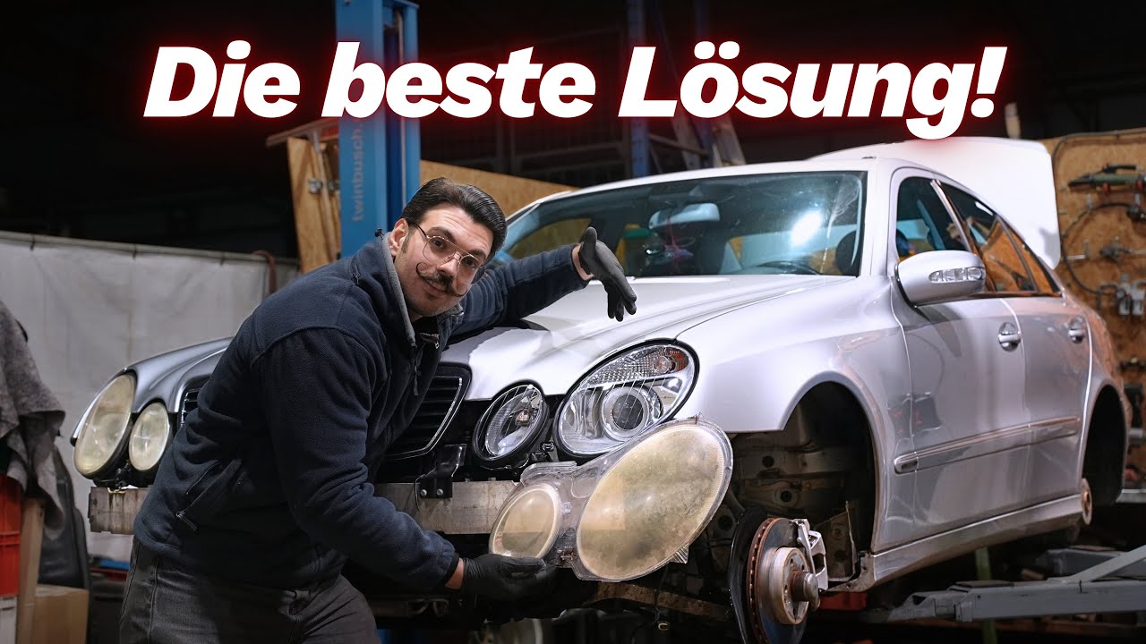 NIE WIEDER vergilbte matte Scheinwerfer!
