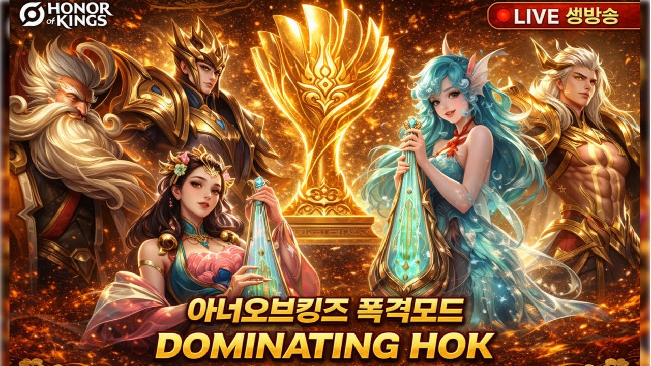 1부: 벤픽순서,챔프 강의, 2부:손풀기 랭크, 3부: 시청자 보고싶은 라인 챔스  4부: 시참트리오   / #honorofkings #아너오브킹즈