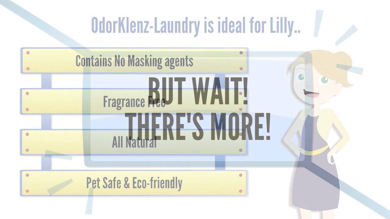 OdorKlenz Laundry helps get rid of odors without the use of fragrance of masking agents