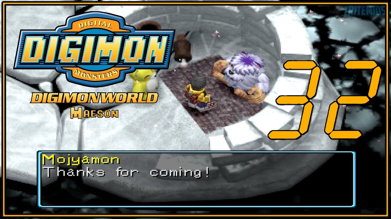 Digimon World Maeson #32 - Mojyamon and Nanimon Recruitment & Training Monzaemon - (No Commentary)