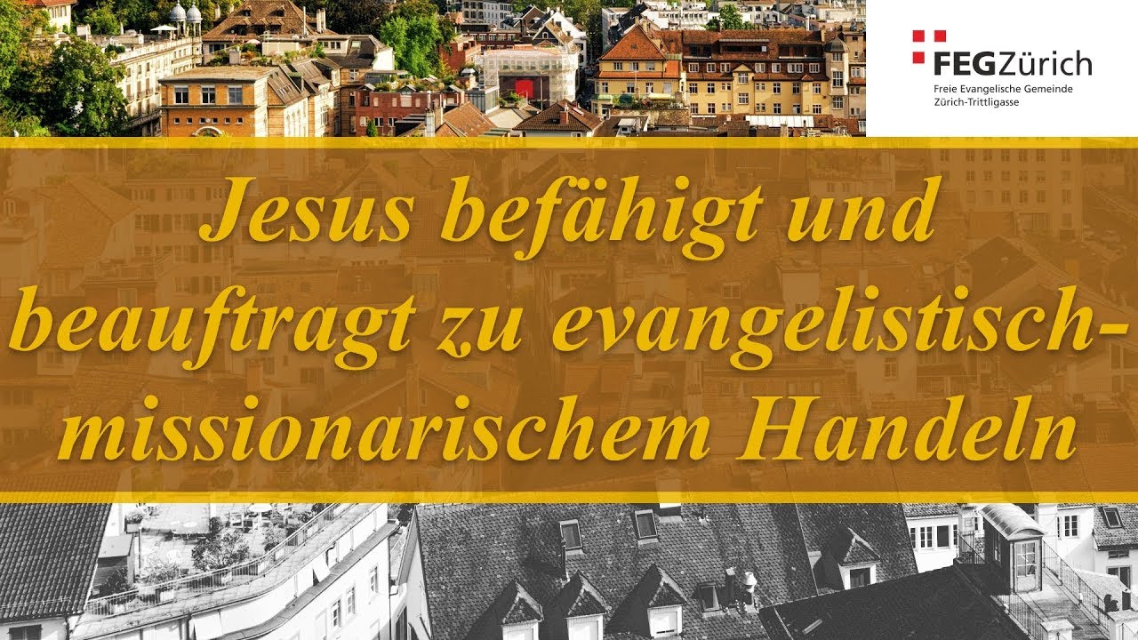 Apostelgeschichte 1,6-9 // Prof. em. Dr. Armin Mauerhofer