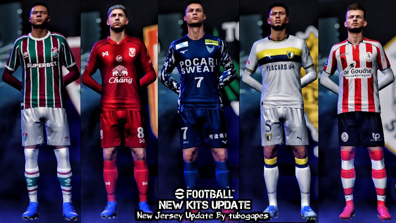 New Kits Update🔥 eFootball 2026 Mobile Jersey Design